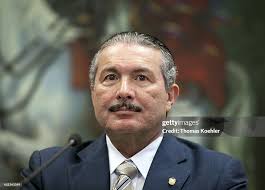 Portrait of Roberto Milton Cohen Henriquez Sasso, Foreign Minister of...  News Photo