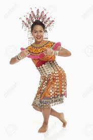 Pesta kalimaran 2009 | sumandak tenom. Talented Woman In An Iban Traditional Clothing Dancing Stock Photo Picture And Royalty Free Image Image 22840933