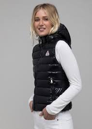 Un choix unique de gilet noir disponible dans notre magasin. Doudoune Sans Manche Spoutnic Vest Shiny