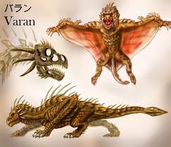 It was released to japanese theaters on october 14, 1958. Titanus Varan By Misssaber444 On Deviantart