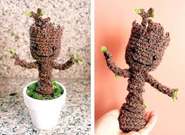 Crochet Potted Baby Groot Free Patterns Baby Crochet Baby Baby Groot Crochet