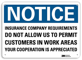 It is very much appreciated that energy security issues of general interest were solved during the summit. Smartsign U5 1276 Ra 14x10 Notice Insurance Company Requirements Do Not Allowus To Permit Customers In Work Areas Your Cooperation Is Appreciated Reflective Recycled Aluminum Sign 14 X 10 Amazon Com Garden Outdoor