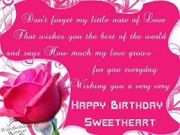 Happy Birthday Wishes To My Lovely Girlfriend Lovely Wishing You A Very Happy Birthday Sweetheart Birthday Wishes For Lover Birthday Wishes For Girlfriend Birthday Quotes For Him