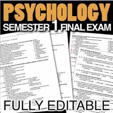 Psychology Semester 1 Final Exam Over 200 Editable Questions This Or That Questions Psychology Final Exams