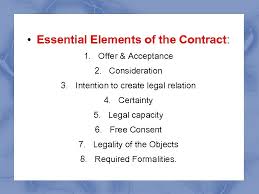 There are three forms of considerations, which is executed consideration, executor consideration and past consideration. Law Of Contract Prepared By Norazla Abdul Wahab