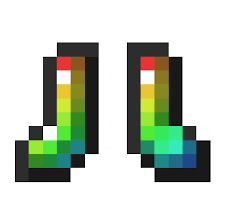 Today, you will learn how to make rainbow armor in minecraft with no mods, addons. Rainbow Boots Nova Skin Minecraft Pixel Art Pixel Art Minecraft Beads