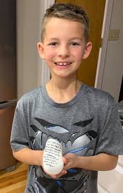 Found a rock, ready to hide it