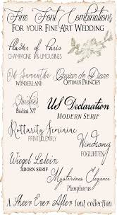 Free Fonts Combos For Your Fine Art Wedding Calligraphy Project Font Combo Fine Art Wedding Wedding Calligraphy