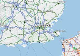 Suchen sie nach london karte, satellitenansicht, stadt, england. Michelin Landkarte Greater London Stadtplan Greater London Viamichelin