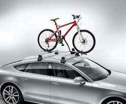Get Out And About This Summer With This Audi Bike Roof Rack The Rook Bike Rack Allows For Easy Access To The Boot As Can Bike Roof Rack Bike Rack Racing