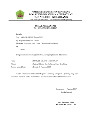 Surat dinas adalah sebuah surat yang dibuat dengan bahasa formal dari suatu instansi baik pemerintah maupun swasta, dimana surat tersebut memiliki tujuan kedinasan antar instansi. Surat Pengantar Lomba