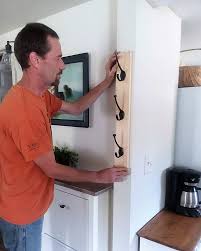 If you follow this step by step. Diy Wall Mounted Vertical Coat Rack With Hooks