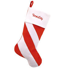 You'll find everyone's favorite holiday treats right here at oriental trading. Personalized 20 5 Inch Stocking With Candy Cane Stripes