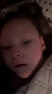 Miss Priss waking up