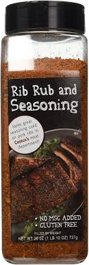 Once the roast is completely coated with oil cover the roast with kosher salt, about half a teaspoon per bone. Costco Rib Rub Ingredients