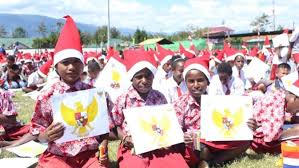 Maybe you would like to learn more about one of these? Puluhan Ribu Anak Papua Warnai Gambar Burung Garuda Pancasila Health Liputan6 Com