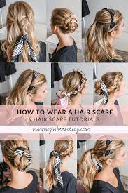 How To Wear A Hair Scarf 9 Cool Ways To Look Stylish Running In Heels Hair Scarf Styles Hair Scarf Tutorial Silk Scarf Hair