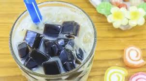 Es Cincau Hitam Susu Coklat