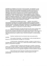 Dezvoltarea de programe de formare pentru. Proiect Educatia Pentru Sanatate 170599 Graduo