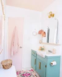 Bathroom Refresh Hotpinkpineapples I am in love with that pink tile.