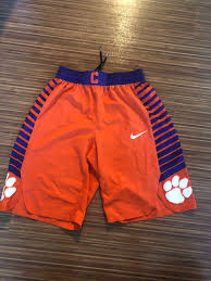 Down to just six clemson honors resilient senior class in littlejohn saturday three clemson basketball seniors will. Clemson Basketball Game Worn March Madness Shorts Narp Clothing