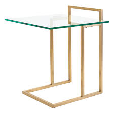Add style to your home, with pieces that add to your decor while providing hidden storage. Modern End Tables Enna Gold Side Table By Nuevo Eurway