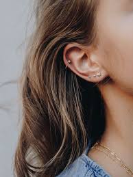 Teardrop Sapphire Earrings Earings Piercings Ear Piercings Helix Cute Ear Piercings