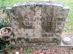 Abdullah John Hazouri (1885-1936)