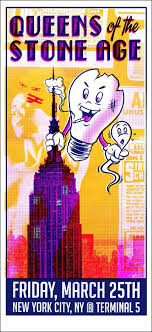 Queens Of The Stone Age Poster Affiche Concert Concert Musique