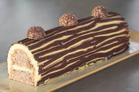Ottoki Buche Chocolat Praline Et Ferrero Rochers Ganache Genereuse Ferrero Rocher Buche De Noel Ferrero Rocher Buche Ferrero Rocher