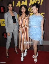 I can boogie any time of day. Lee Rodriguez Maitreyi Ramakrishnan And Ramona Young Attend Celebs Celebrity Look Never Have I Ever