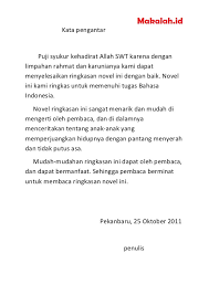 Contoh kata pengantar makalah singkat terbaru. Contoh Kata Pengantar Novel Terbaru Dan Terlengkap 2019