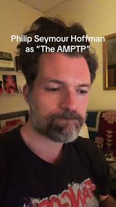 #PhilipSeymourHoffman as the #AMPTP #WGAStrong #SAGAFTRA #strike  #impression #fyp