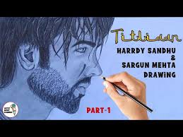 Chalao spotify te playlist punjabi 101, te raho feel vich number one. How To Draw Hardy Sandhu How To Draw Titliaan Song Poster