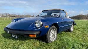 Image result for Navy Blue 1977 Alfa-Romeo