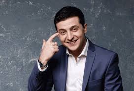 Image result for comedian Volodymyr Zelensky on stage