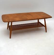 Vintage retro 60's ercol rectangular drop leaf. 1960 S Vintage Ercol Coffee Table In Solid Elm Retrospective Interiors Retro Furniture Vintage Mid Century Furniture Vintage Danish Modern Furniture Antique Furniture London