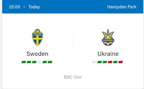 Sweden lock horns with ukraine at hampden park in the final round of 16 fixture of the euro 2020. Wzueljzm5lusim