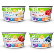 The consistency is quite thick, which reminds me of greek yogu. Vega Protein Cashewmilk Yogurt Alternative Review Dairy Free Vegan