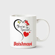 Chanakya You Re So Special Vaishnavi White Coffee Name Ceramic Ceramic Coffee Mug Price In India Buy Chanakya You Re So Special Vaishnavi White Coffee Name Ceramic Ceramic Coffee Mug Online At Flipkart Com ((send me your name and ill tell you what it makes me think of)).