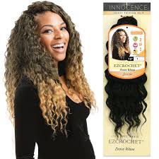 Braids (also referred to as plaits) are a complex hairstyle formed by interlacing three or more strands of hair. Innocence Synthetic Ez Crochet Braid Loose Wave 12 Nobly Hair
