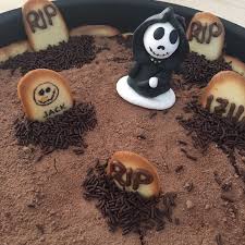 Dessert Cimetiere Ultra Facile Pour Halloween Gateau Moelleux Halloween Repas Halloween
