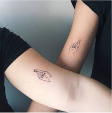 An elephant can be used as the theme of the design. Cool Matching Tattoos For Friends Elegant Arts Tattoo