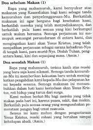 Setiap zat yang masuk ke dalam tubuh kita merupakan karunia dari. Doa Sebelum Makan Katolik Blog Pendidikan