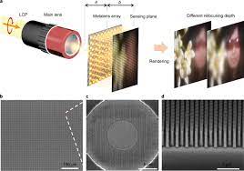 achromatic metalens array for full colour light field imaging nature nanotechnology