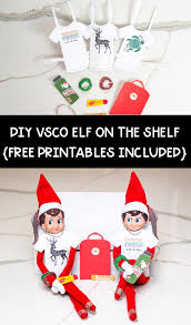 Vsco Elf On The Shelf Printables Turn Your Elf Into A Vsco Girl Video Video Awesome Elf On The Shelf Ideas Elf On The Shelf Elf