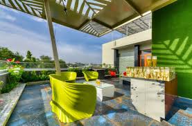 Browse pictures of indian terrace and balconies. House With Tailor Made Spaces Archemist Architects The Architects Diary House Design Rooftop Terrace Design House Designs Exterior