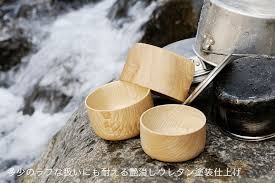 vivahdeオリジナル 山のうつわ をご紹介します 3個のボウルが入れ子になったアウトドア用の木のうつわです ボウル アウトドア うつ