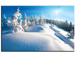 Voir plus d'idées sur le thème paysage enneigé, paysage, paysage hiver. Decoration Murale Paysage Enneige Impression Sur Toile En France