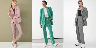 Suit pants should fit perfectly around your waist with no need for a belt to hold them up. Best Women S Tailored Suits Best Women S Suits